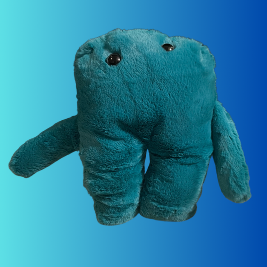 Teal Tall Stuffie With Arms